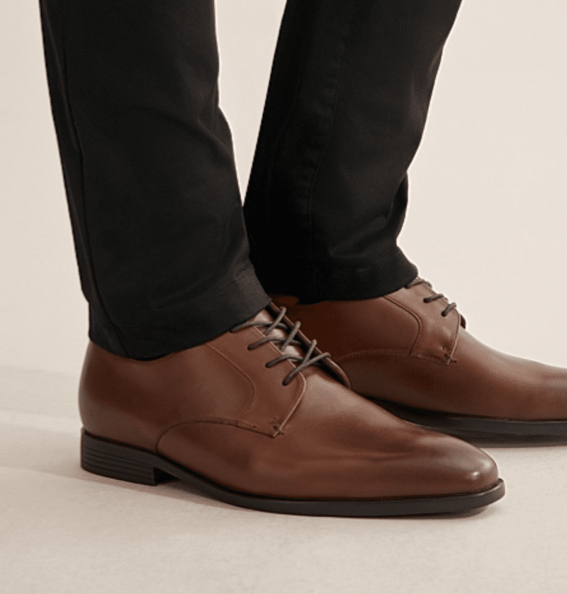 Dressing Neat Business Casual to an Australian Job Interview - mens brown leather shoes 
