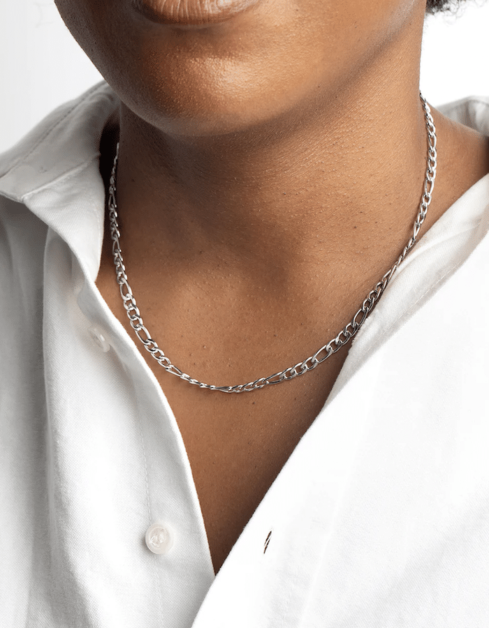 Dressing Neat Business Casual to an Australian Job Interview - simple silver chain